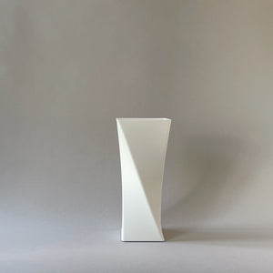 Table vase Cube - White