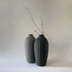 Table vase Yin - Black