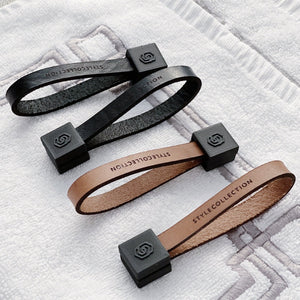 Towel loop clip mix of beige and nude and black. Designed by STYLE COLLECTION HOME