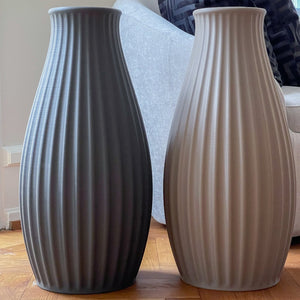 Rome Floor vase Yang - Dark Grey